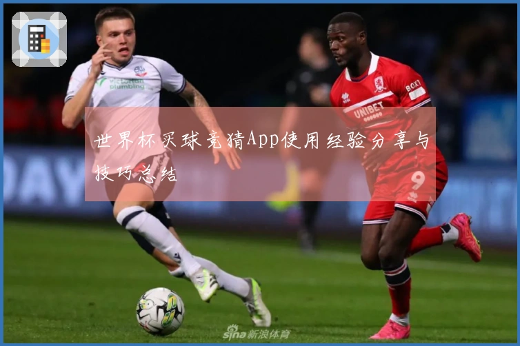 世界杯买球竞猜App使用经验分享与技巧总结